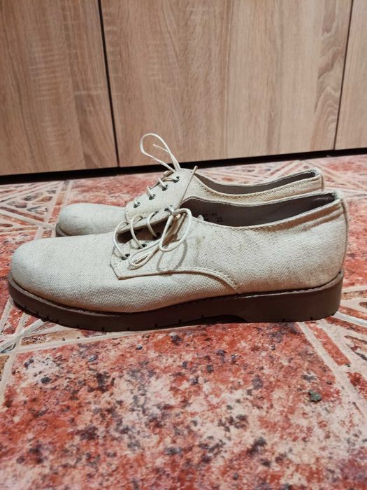 Мъжки официални бежави обувки - Buffalino