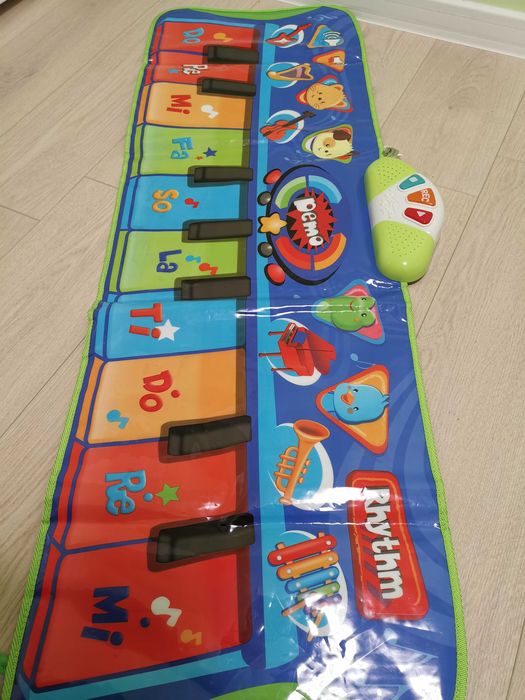 Музикално килимче Winfun за деца, 10 клавиша