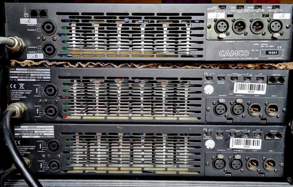 Camco Vortex 6 - високоефективен немски професионален усилвател