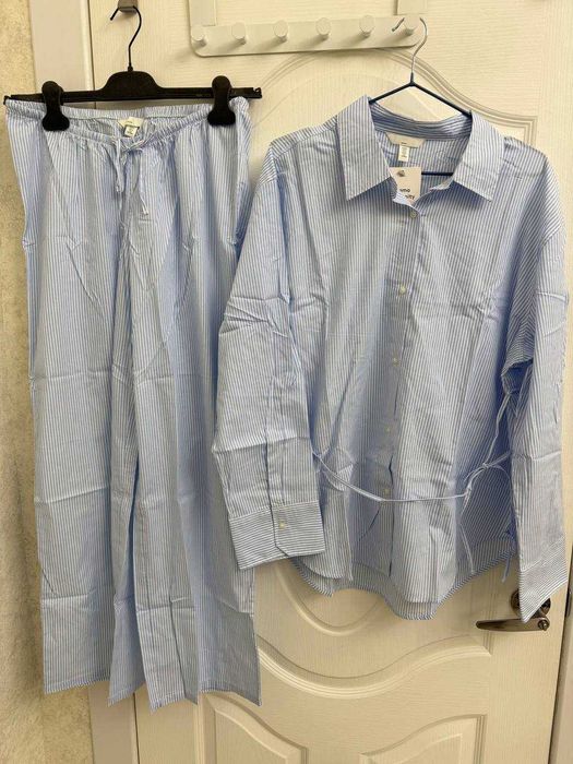 Новые пижамы H&M для беременных «до и после», хлопок, размер M