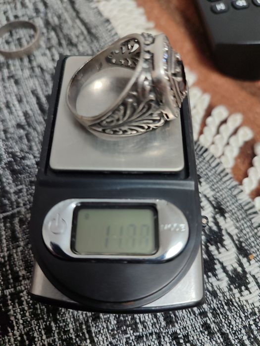 Печатка мужская серебро