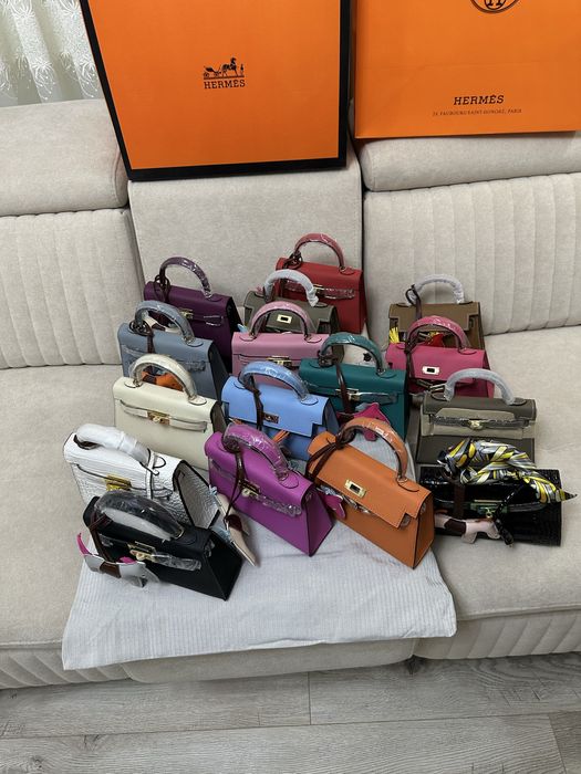 Geanta Hermes Kelly 19cm Piele naturala 100%