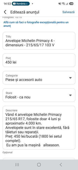 Anvelope Michelin