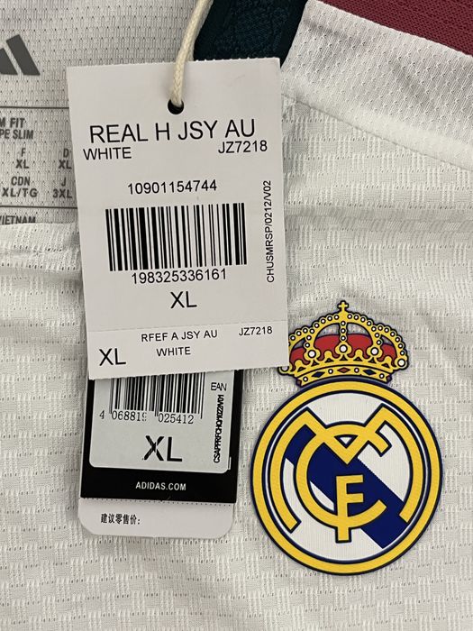 Adidas Real Madrid 2026/27 Tricou de fotbal acasa, Bellingham #5 Marimea XL