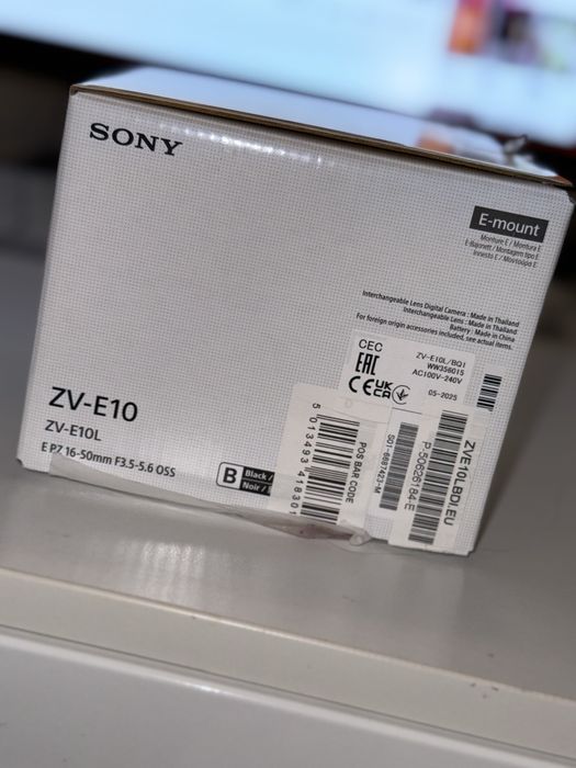 Sony ZV-E10 гаранция от технополис!