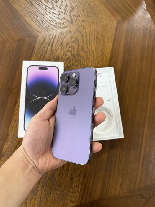 Iphone 14 pro purple в достойном состоянии