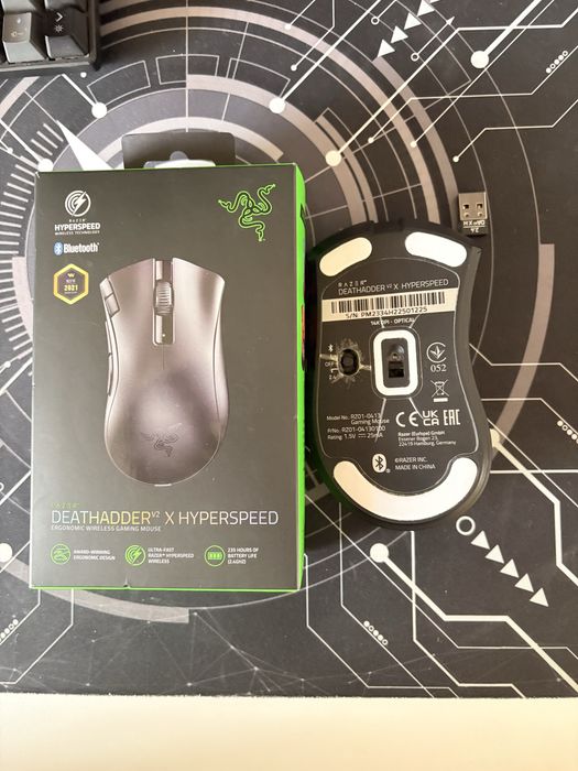 Mouse Razer deathadder v2 x hyperspeed