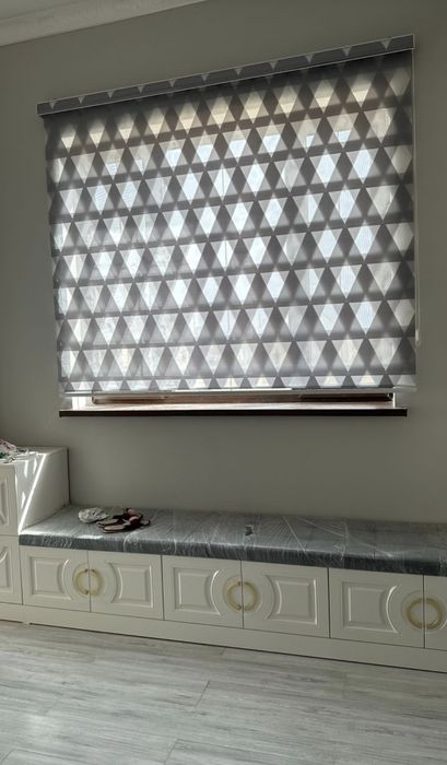 Ролл шторы, день ночь, рулонные шторы