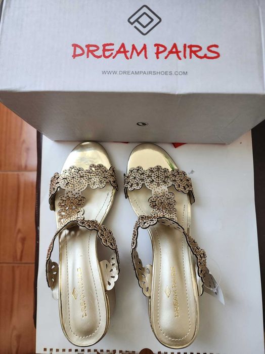 Sandale elegante brand Dream Pairs. Merită fiecare Ron!