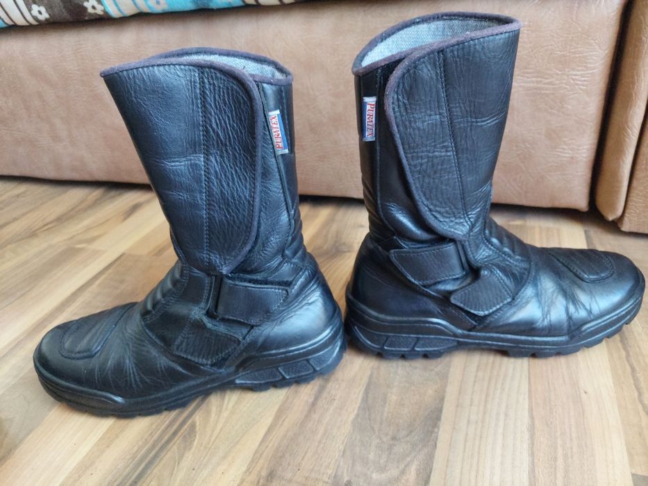 Cizme moto din piele,Tour dry,marime 40,stare ok