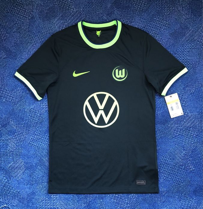 Nike VFL Wolfsburg 2022/23 Away Jersey ОРИГИНАЛНА футболна - S