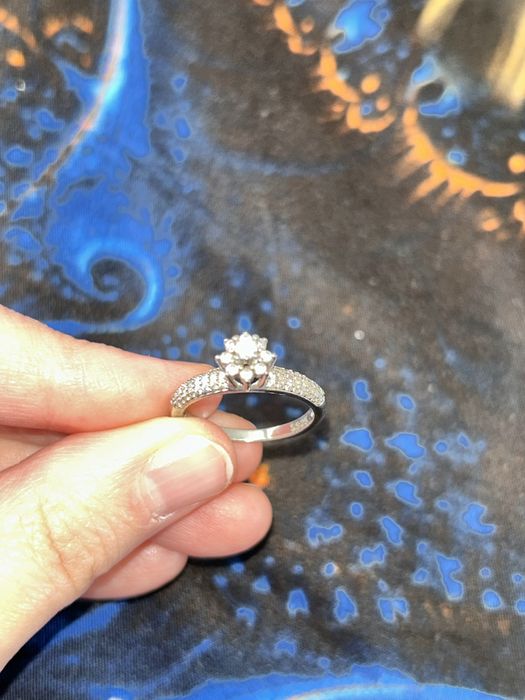 Серебряное колечко