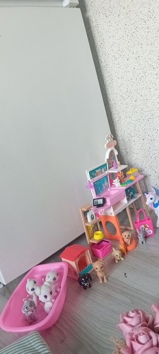 Животни за оцветяване и лот аксесоари за кукли Barbie Барби