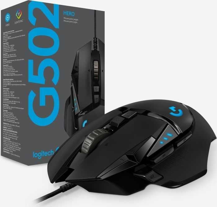 Mouse Gaming Logitech G502 Hero 910-005471 cu Fir Nou Sigilat