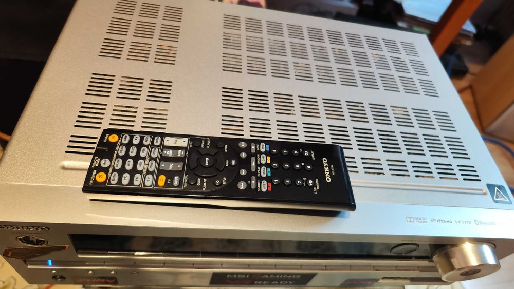 receiver Onkyo TX-SR333 cu bluetooth HDMI 4k/60 telecomandă