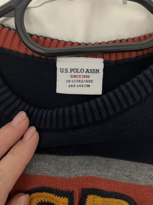 Pulover baiat US POLO 10 ani- 11 ani
