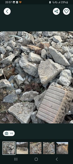 Donez umplutură din piatra