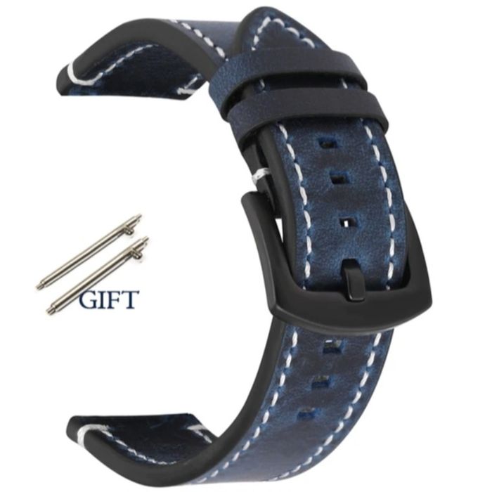 RETRO Кожена каишка Huawei Watch/Samsung/Xiaomi/Garmin/Apple/Amazfit