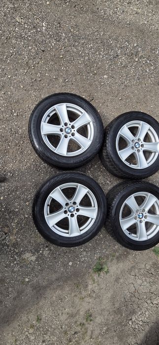 Vand roti complete originale pentru BMW X3,X5 si X6  255/55/18  Nokian iarna