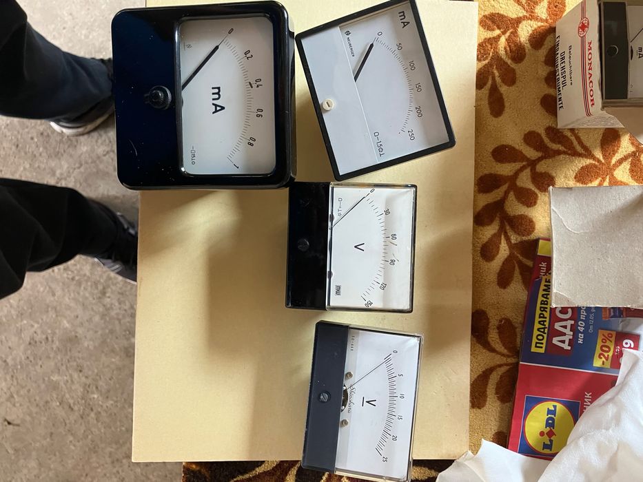 Продавам измервателни уреди стрелкови внос от Германия