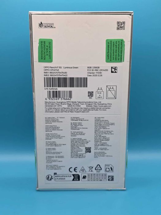 Oppo Reno 14F, MEM 256GB, RAM 8GB, Amanet Doamna Ghica, Cod: 100607