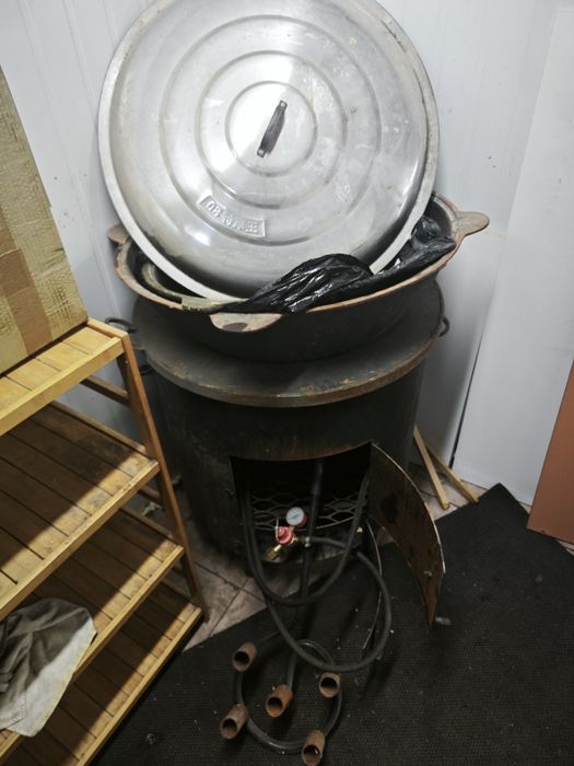 Казан ошак  полный комплект