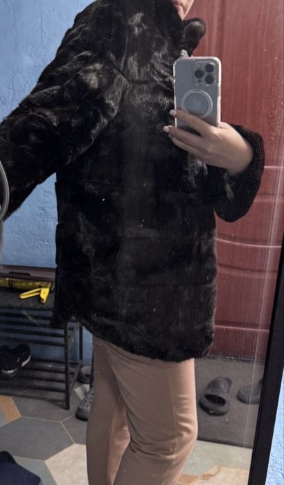 Шуба норковая греческая