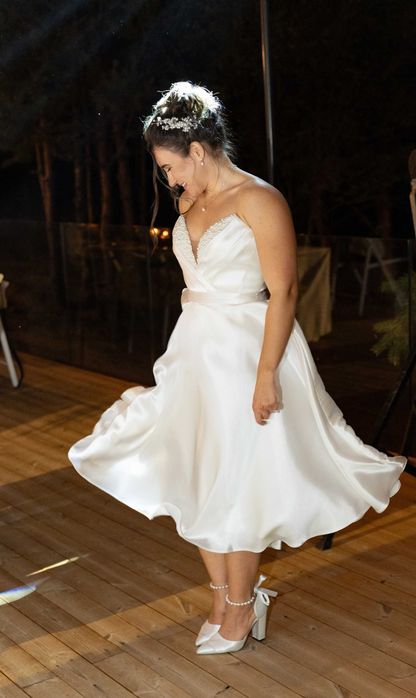 Уникална 2-в-1 булчинска рокля + ПОДАРЪК