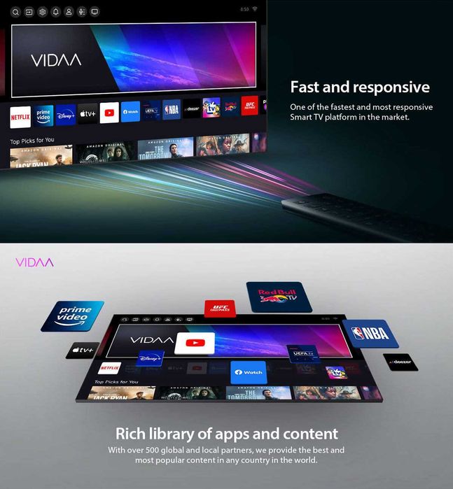 Toshiba 55C350NE UHD SMART 4K VIDAA 60Hz со склада действует АКЦИЯ!!!