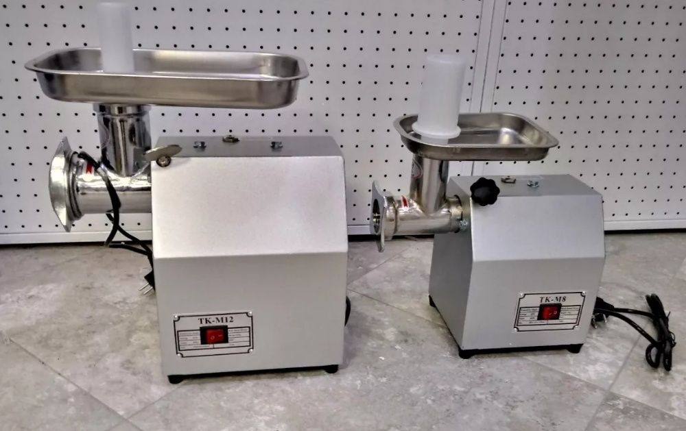 Професионална електрическа месомелачка неръждаема ном. 8 ном.12 ном.22