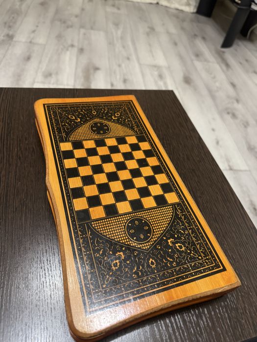 Нарды 3в1 дорожные