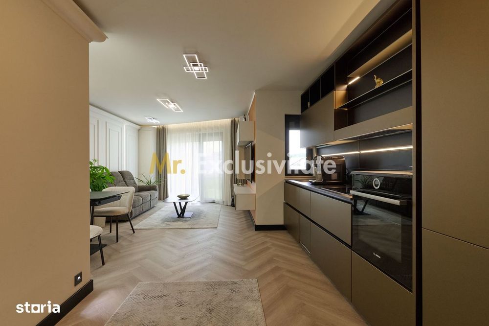 3 Camere|Centru|2026|2 Bai|2 Balcoane |Mobilat|Utilat