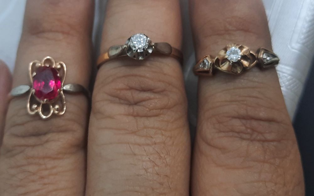 Продам золотой кольцо 583 завод СССР