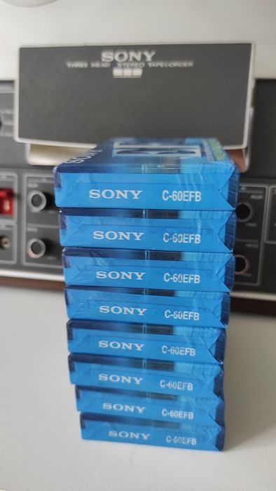 Casete audio Sony EF60 sigilate