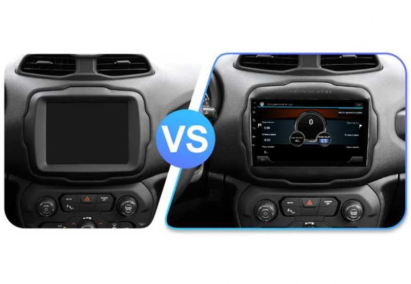 9-инчова мултимедия с подарък камера за JEEP Renegade (2014–2019)