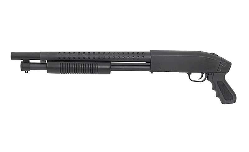 Pusca Shotgun Airsoft Mossberg 590 Short 003 AGM,Noua,Armare Manuala/Arc 1,1 Joule