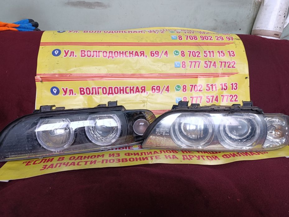 Фара левая BMW E39 (DEPO) рестайлинг
