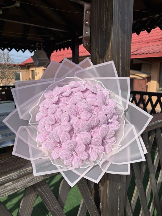 Buchet din sarma plusata handmade