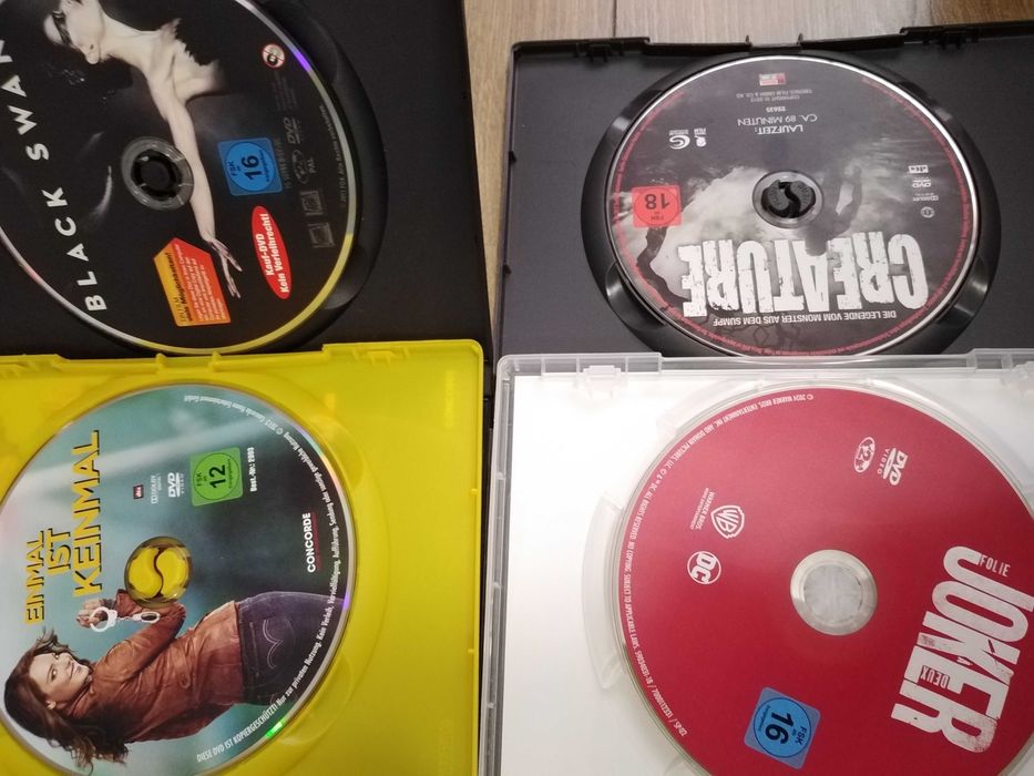 Продавам лот от 4 двд диска