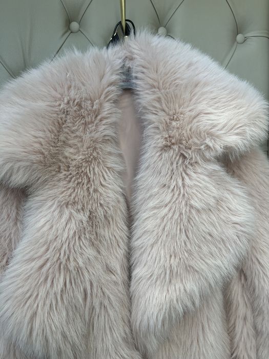 Шубка из эко меха очень теплая