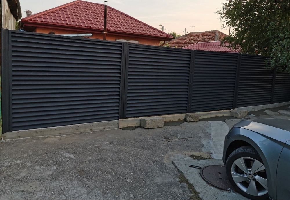 Gard din tabla,plasă,sipca,bca etc