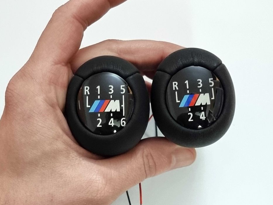 Nuca schimbator BMW ///M Power short 5 si 6 trepte iluminata