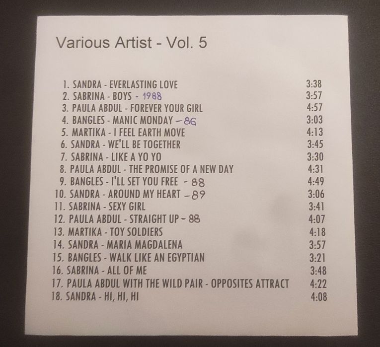 Colectie personala CD-uri