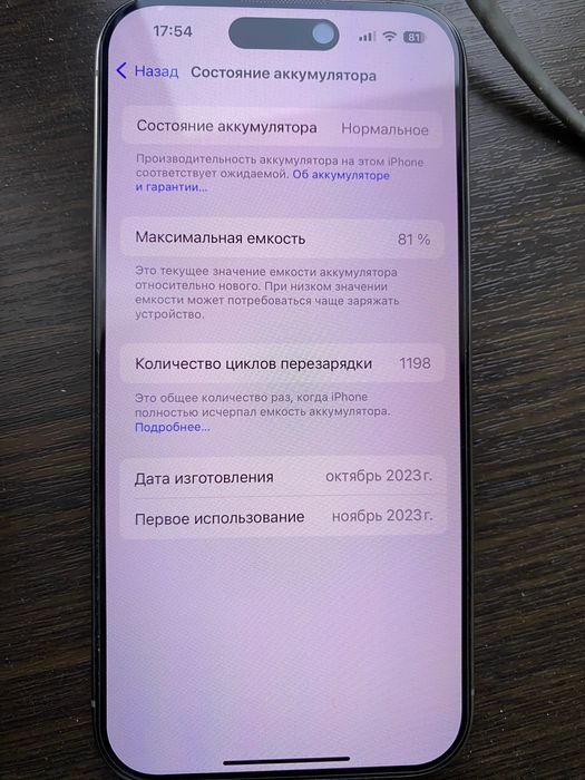 Продаю iphone 15 pro 256