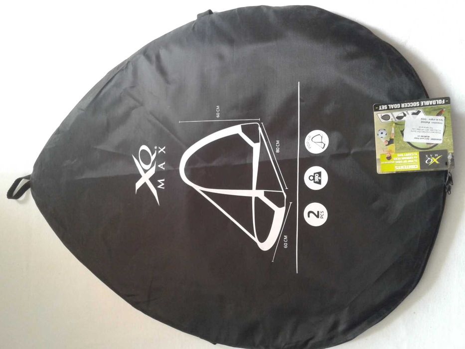 Set 2 mini porti pop-up fotbal,dim. 80x60x60cm, nou