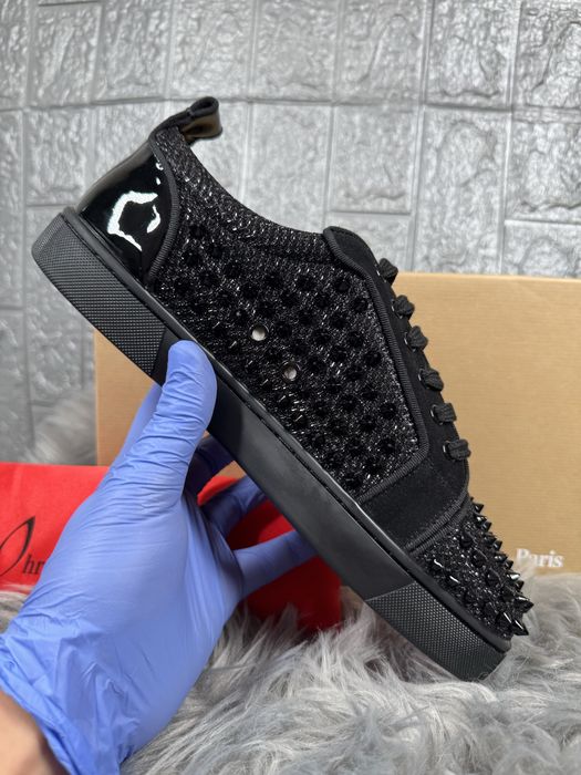 Christian Louboutin Negru Black Low Cutie