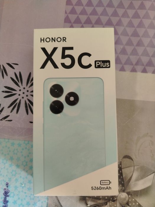Honor x5c plus bateria 5260mAh