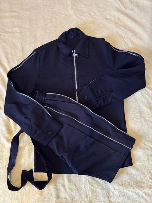 Compleu set barbati de vara casual elegant fermoare