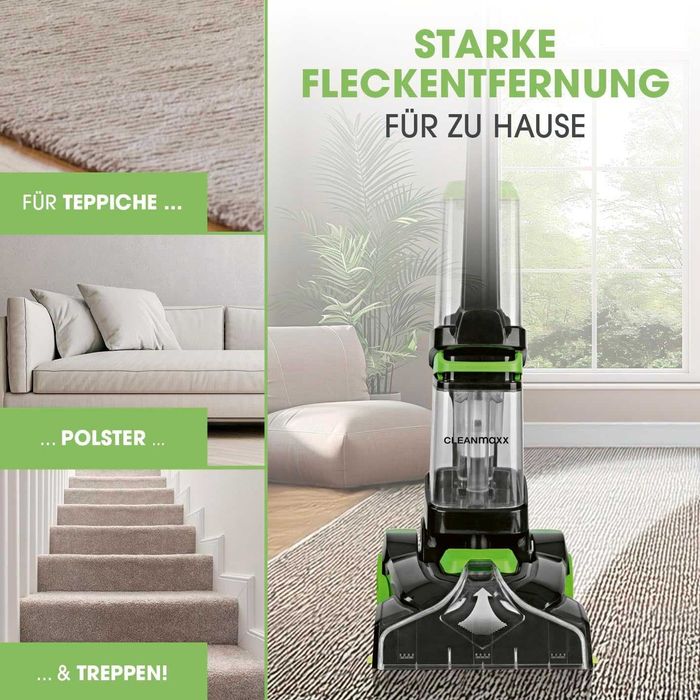 CLEANmaxx Pro – Уред за пране на килими и подове | 800W | 1.5L |