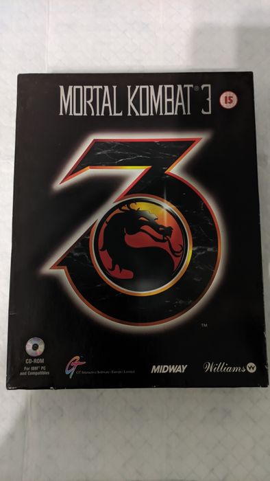 Игра для ПК Mortal Kombat 3 big box